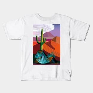 Thunder Cloud Building in the Desert Kids T-Shirt